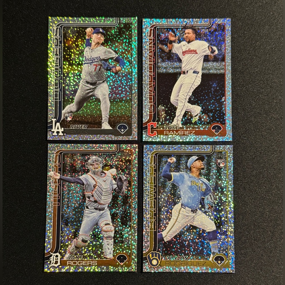 2025 Topps - 8 Card Confetti Parallel Lot